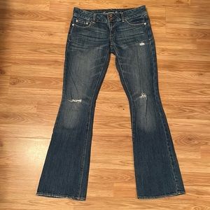American Eagle, Low rise: flare jeans